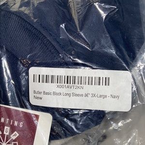 BUTLER LACROSSE MENS 3X LONG SLEEVE